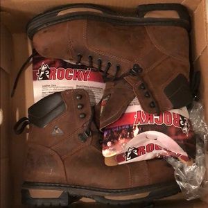 Rocky Ironclad Steel Toe Work Boots Style 6701
